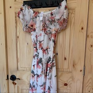 White House Black Market Floral dress NWT Sz S